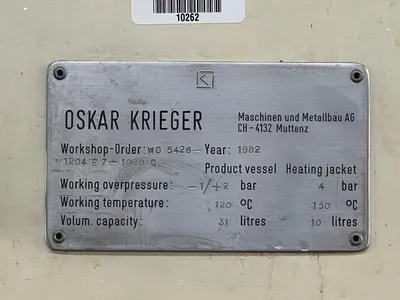 Used 1982 KRIEGER MMU20 Chemical & Process Equipment Ohio US | HGR 24 #728704