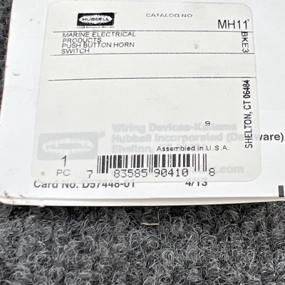 New | in-Stock Hubbell MH11 Relays & Switches California US | Davliegogo LLC #1706217