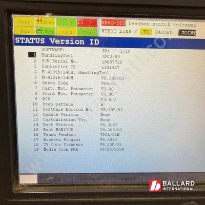 FANUC M-410iB/140H Robot System w/ R30iB Controller