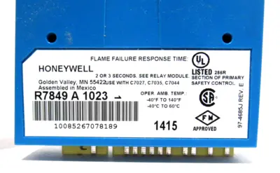 NEW HONEYWELL R7849 A 1023 FLAME AMPLIFIER R7849A1023