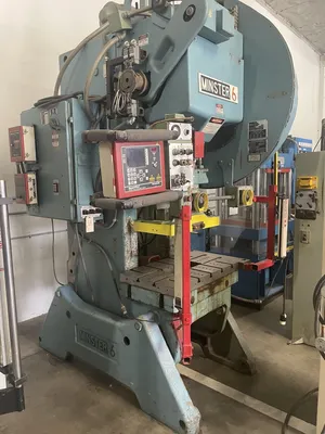 MINSTER #6 PRESSES, O.B.I., FLYWHEEL, SINGLE CRANK | Wheeler Machinery Sales (1)
