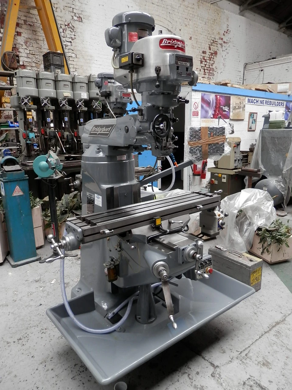 Bridgeport Turret Mill Fully Refurbished