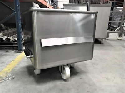 RAM Manufacturing 600 lbs Stainless Steel Industrial Meat Buggies