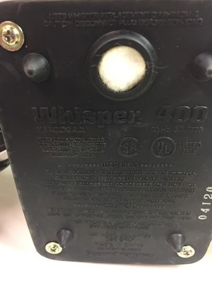 USED VWR Whisper 400