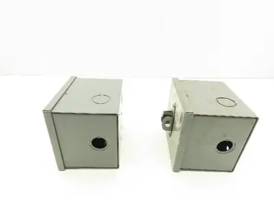 Cooper 8808GD Manual Motor Starter Switch 3 Pole 2HP 600VAC 30A Lot of 2