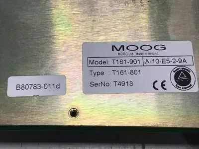 USED MOOG T161-901-A-10-E5-2-9A