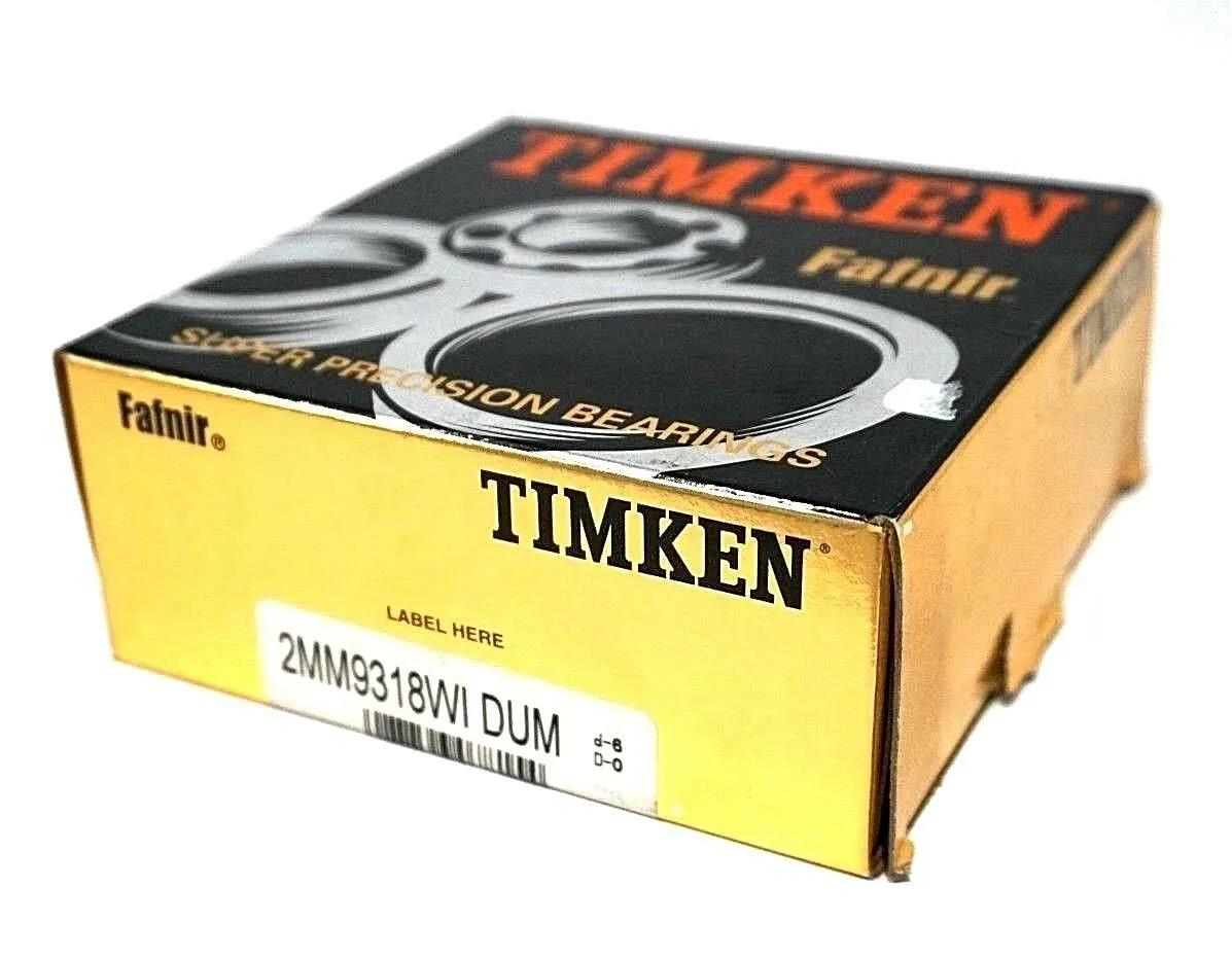 NEW SET TIMKEN 2MM9318WI DUM PRECISION BALL BEARING 2MM9318WIDUM