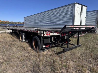 Used 2003 UTILITY FLATBED TRAILER Flatbed Trailers Michigan US | Miedema Asset Management Group #1709485