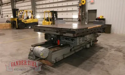 Giddings & Lewis 6' x 8' Air Lift Rotary Table