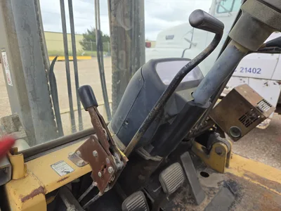 Caterpillar DP45 Diesel Forklift, Single Stage, Side Shift, Clamp, 21,265.4 Hours Indicated (Bad