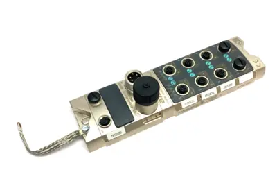USED BALLUFF PROFINET HUB NETWORK I/O BLOCK