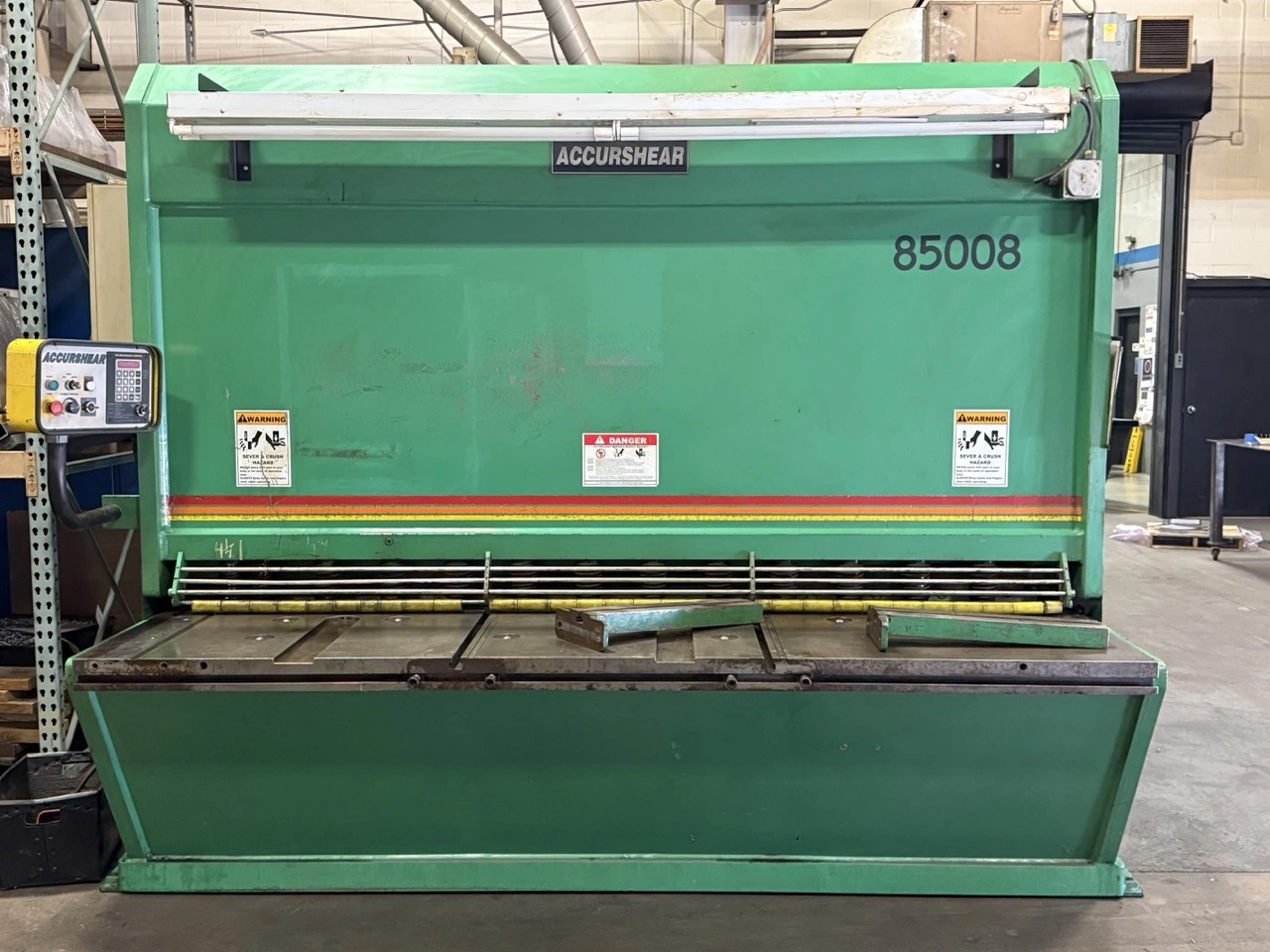 Used 1999 ACCURSHEAR 85008 Power Squaring Shears (Inch) Michigan US | Revelation Machinery #1287189