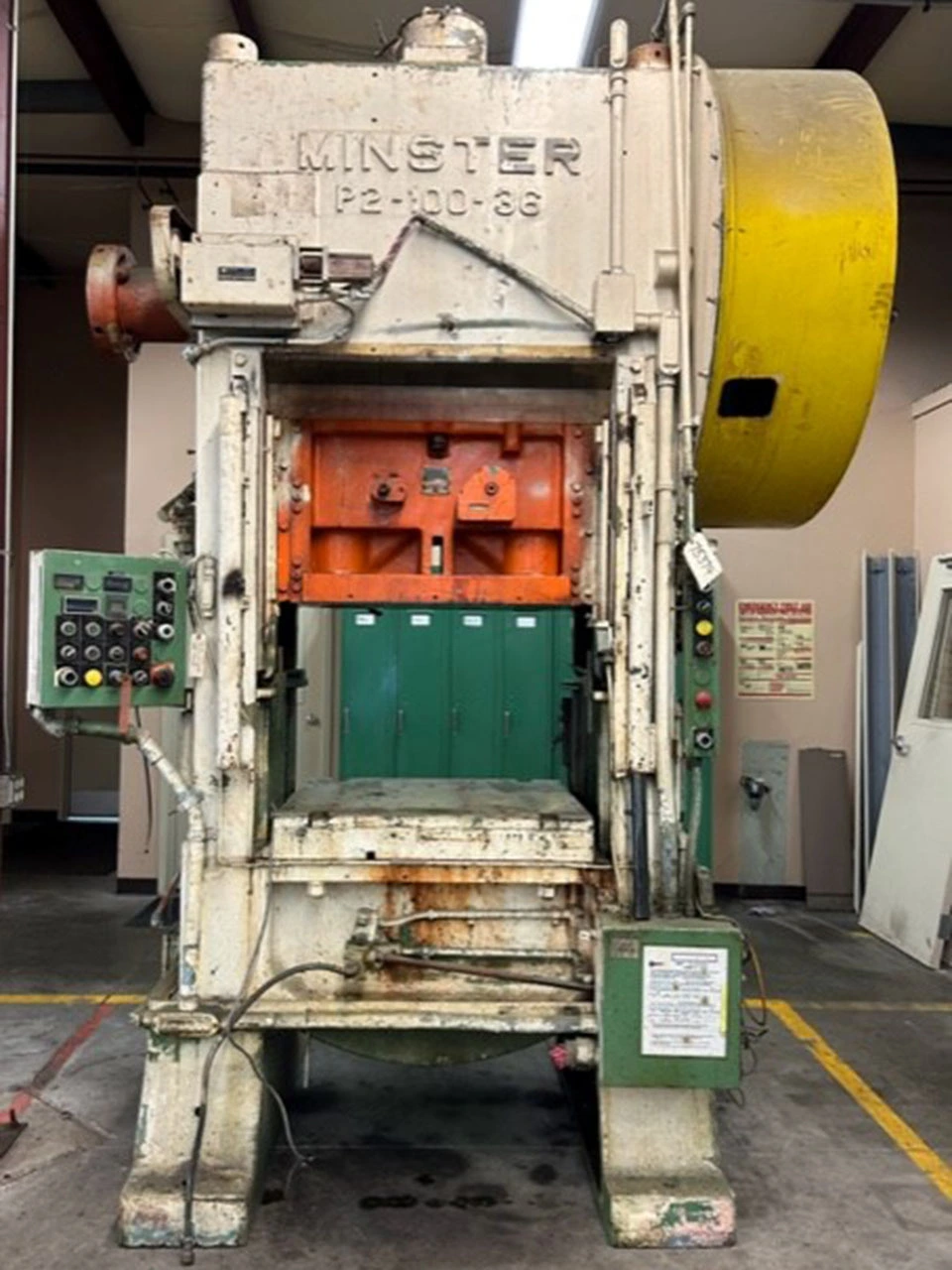 USED MINSTER P2-100-36