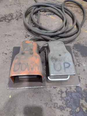 70 TON WA WHITNEY MODEL #771 WEB HYDRAULIC C-FRAME PUNCH W/ POWER UNIT: YOBRO #23902