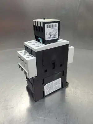Siemens 3RT10363BB40 Power Contactor w/3RH19212HA22 Module. 4E49