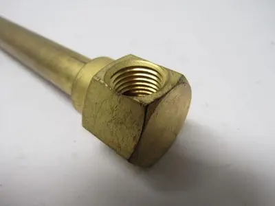 HELB1414L8.5 Male Brass Mold Cooling Extension Elbow Brass 1/4" NPT Lot of 9
