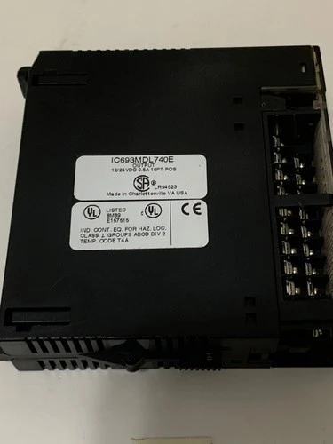 Used GE Fanuc IC693MDL740E PLC Processors Indiana US | J&J Industrial Supply #1077395