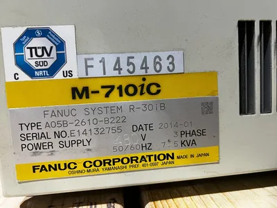 Used 2014 FANUC M-710IC-50 + R-30IB Robots Michigan US | iGAM Industrial Marketplace #1376017