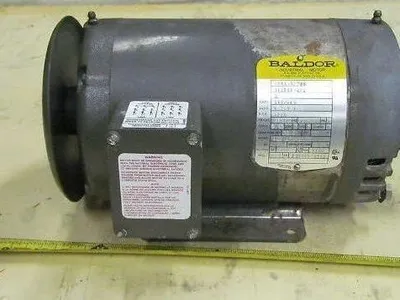 Baldor JPM31 57 TSS 2hp 3ph 145TCZ Frame 1725rpm 7-1/4" Shaft Projection
