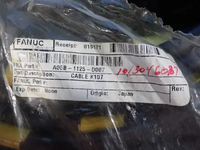 Used FANUC A05B1125D007 Cable & Wire Ohio US | HGR 24 #1006419