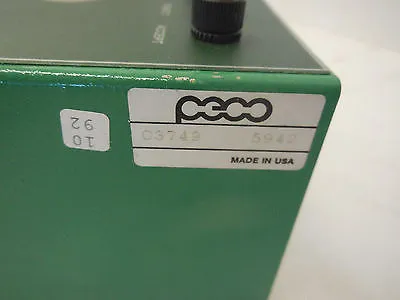 NEW PECO CORPORATION MODEL VTM MODULAR CONTROL