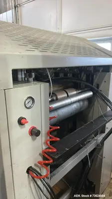 Used Wenzhou RZJD-350J Paper Bag Making Machine with Window Unit & Hot Melt Glue System