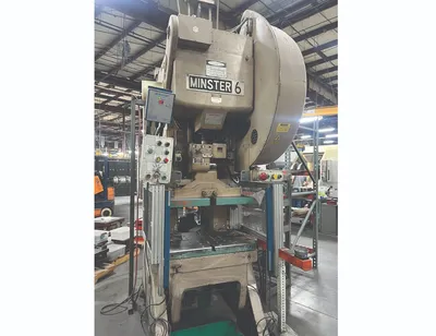 1975 MINSTER #6 OBI Flywheel OBI / Gap Frame Press | Universal Press & Machinery (UPM) (2)