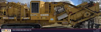 Used 2023 SCREEN MACHINE 4043 TR Crushers Oklahoma US | Proxy Equipment #1385394