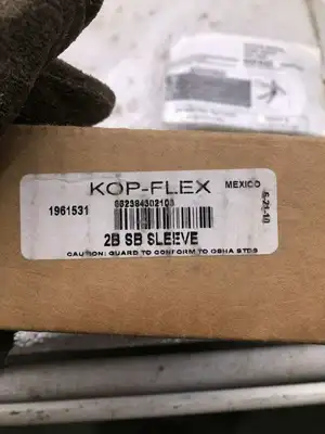 KOP-FLEX 1961531 2B SB 2″ Gear Coupling Sleeve/Flange -NIB