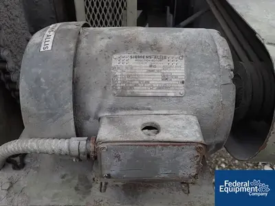USED Burton 50 Cu Ft Burton Mixer, 5 HP, C/S