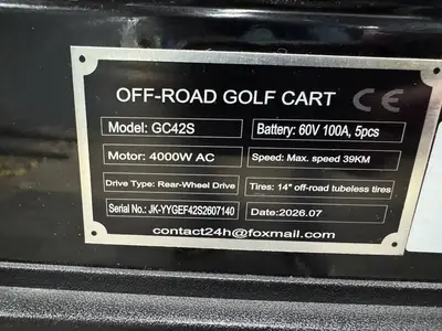Used 2026 NEW GC42S 6 PASSENGER Golf Carts Minnesota US | Birnstengel Equipment #1554100