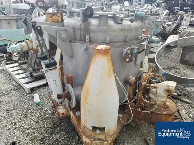 USED Ellerwerk 24" X 16" Ellerwerk (Sanborn) Basket Centrifuge, S/S