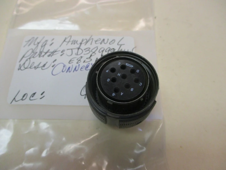 New | in-Stock Amphenol JD38999/26WE8SN Cable & Wire Arizona US | ASSET CONVERSION SPECIALISTS, INC. #307023