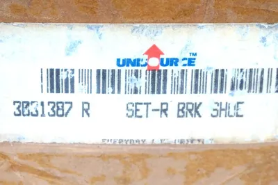 NEW UNISOURCE 3031387 SET R BRAKE SHOE
