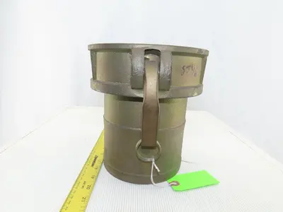 6C Type C  Brass 6" Camlock Coupling Fitting Male And Female Set Missing Seal
