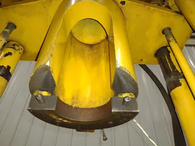 CAT CRIMPUTER HOSE CRIMPING & COUPLING PRESS , WITH TOOLING DIES & ENERPAC HYDRUALIC UNIT: YOBRO #24865