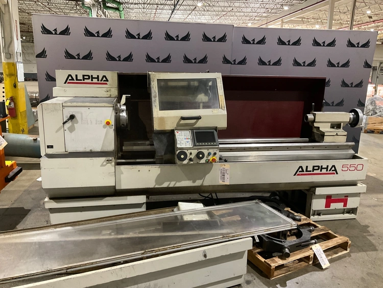 Used 1996 ALPHA 550 lathe Engine Lathes Michigan US | iGAM Industrial Marketplace #296045
