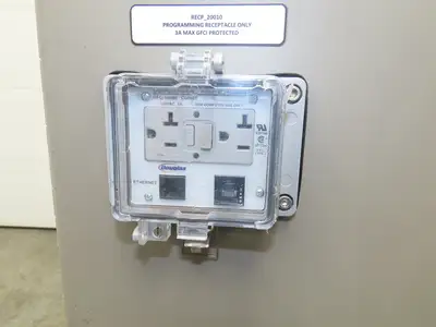 Hoffman Electrical Enclosure Control Panel 72x73x18" JIC 30A Disconnect A72X6118