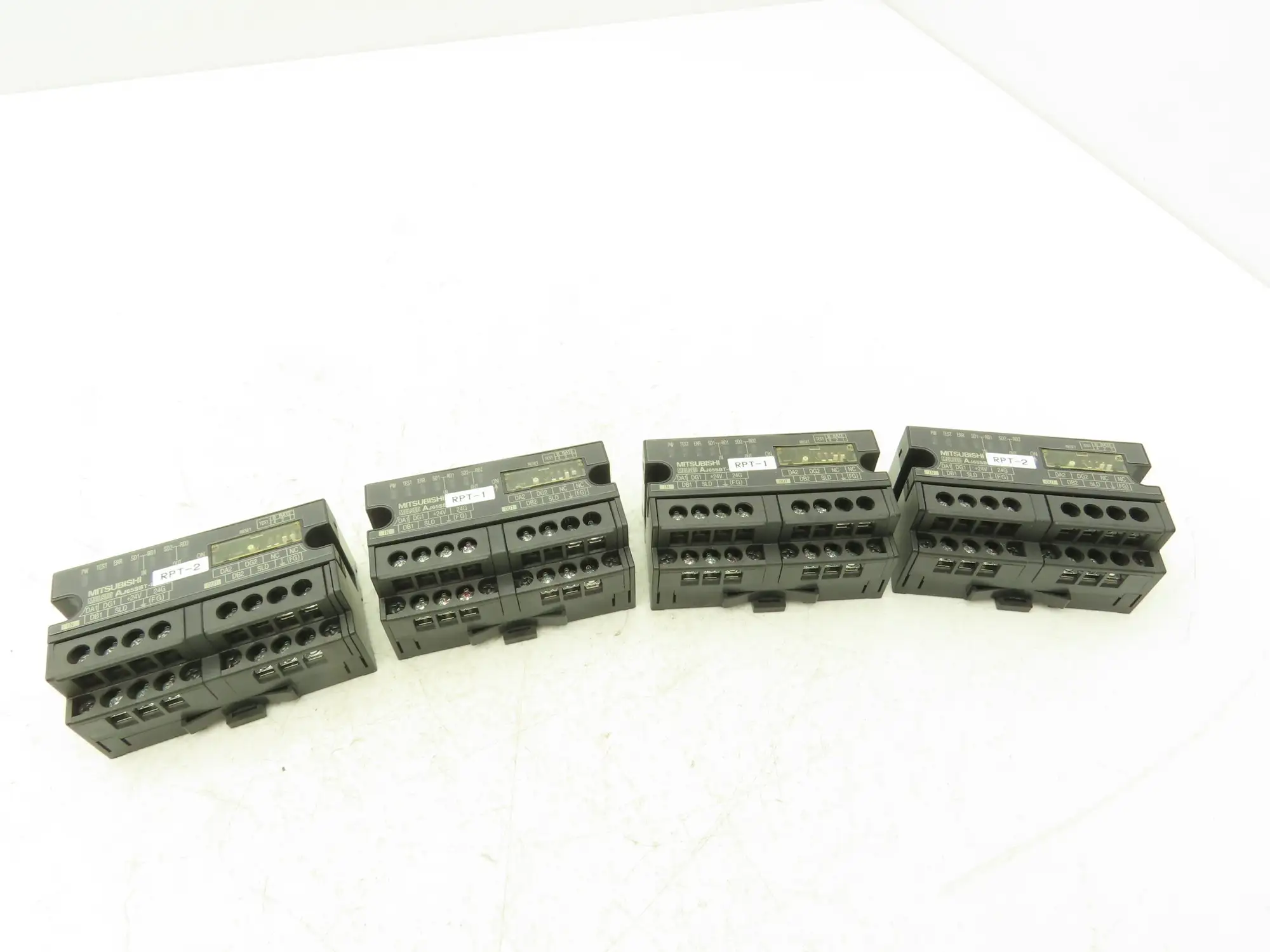 Mitsubishi AJ65SBT-RPT PLC CC-Link System Repeater T-Junction Module Lot of 4