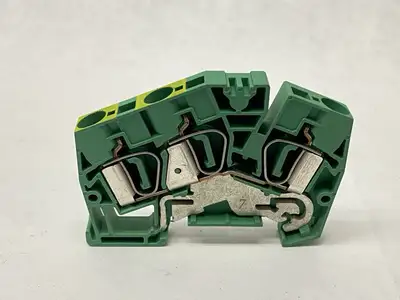 Used Weidmüller PE Modular Terminal Block 1771360000 LOT OF 5 Terminal Blocks Michigan US | Maverick Industrial Sales #1394943