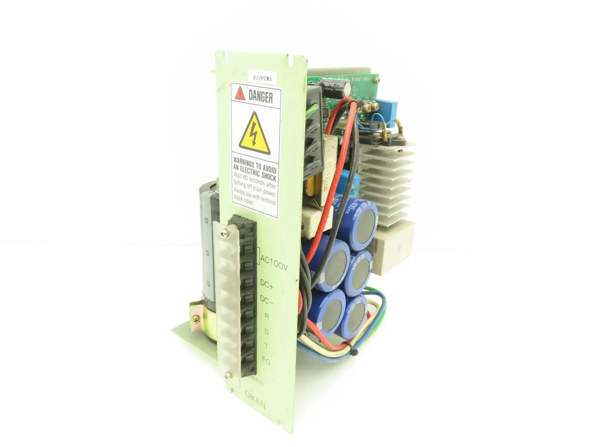 Giken ERB01A Servo Controller Power Supply Assembly 83-132VAC In 5V & 12V Out