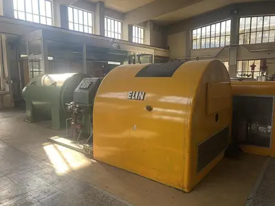 USED 1964 ELIN KR 25 STEAM TURBINE AND BOILER