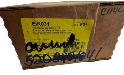 NEW SQUARE D EIK031 ELECTRICAL INTERLOCK KIT SER.F01