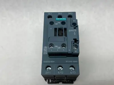 USED SIEMENS SIRIUS POWER CONTACTOR 3-POLE SCREW TERMS. 400V