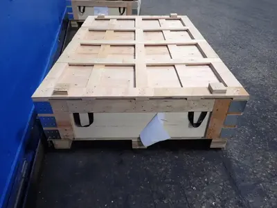 76" X 52" X 14" Wooden Crate