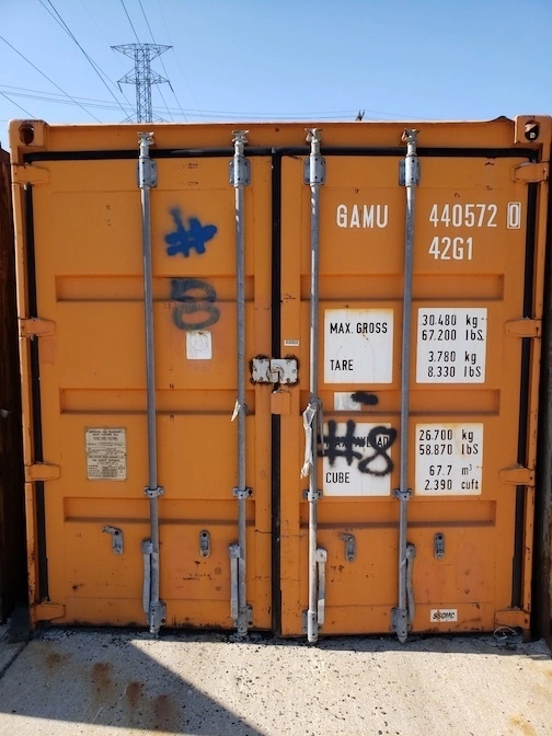 Used CUSTOM MANUFACTURED UNASSIGNED Shipping Containers Illinois US | Alan Ross Machinery #1320
