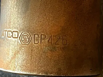 MATCO TOOLS CP426, 1/2" DR. 1-5/16" IMPACT SOCKET, SHALLOW, 6 POINT.