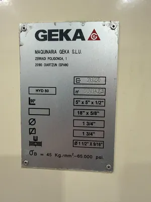 2022 GEKA HYDRACROP 80S Ironworkers | CNC EXCHANGE (8)