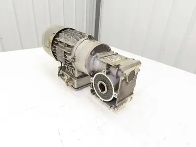 Nord SK80L/4 CUS BRE20 HLH Gearmotor 10:1 1Hp 460V 165rpm 1"Hollow Shaft w/Brake