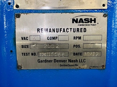 Nash CL2002 Vacuum Pump